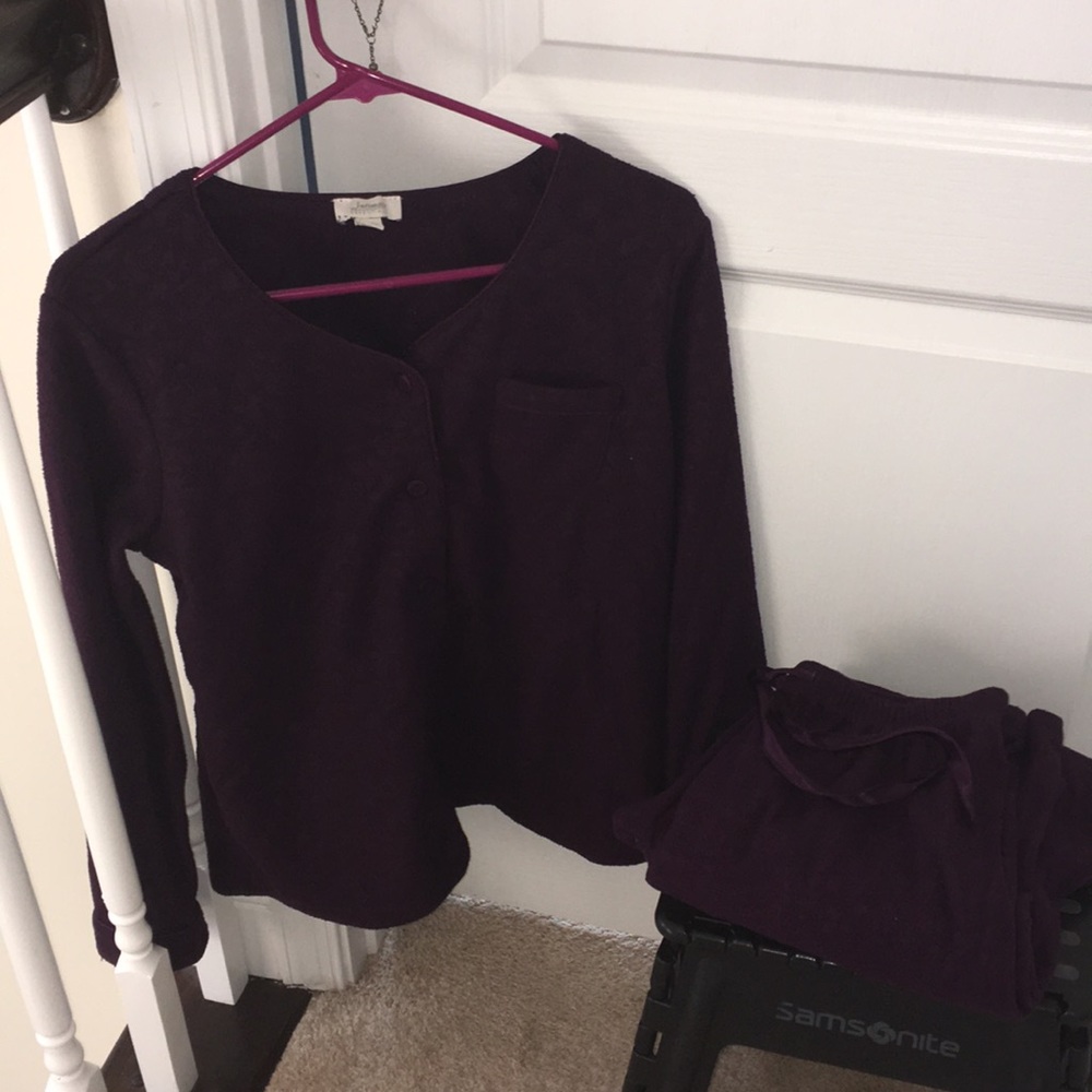 Button Up Pajama Set